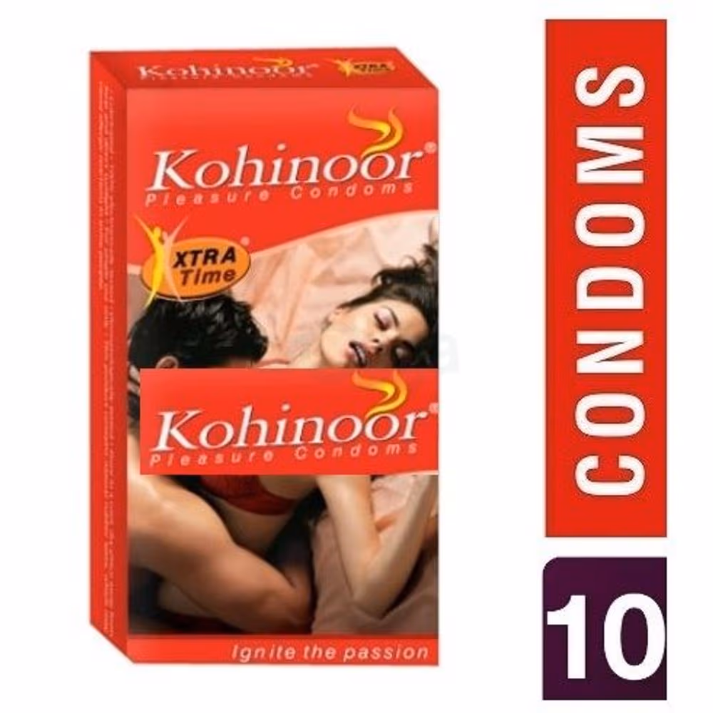 Kohinoor Xtra Time Condom 10's Pack