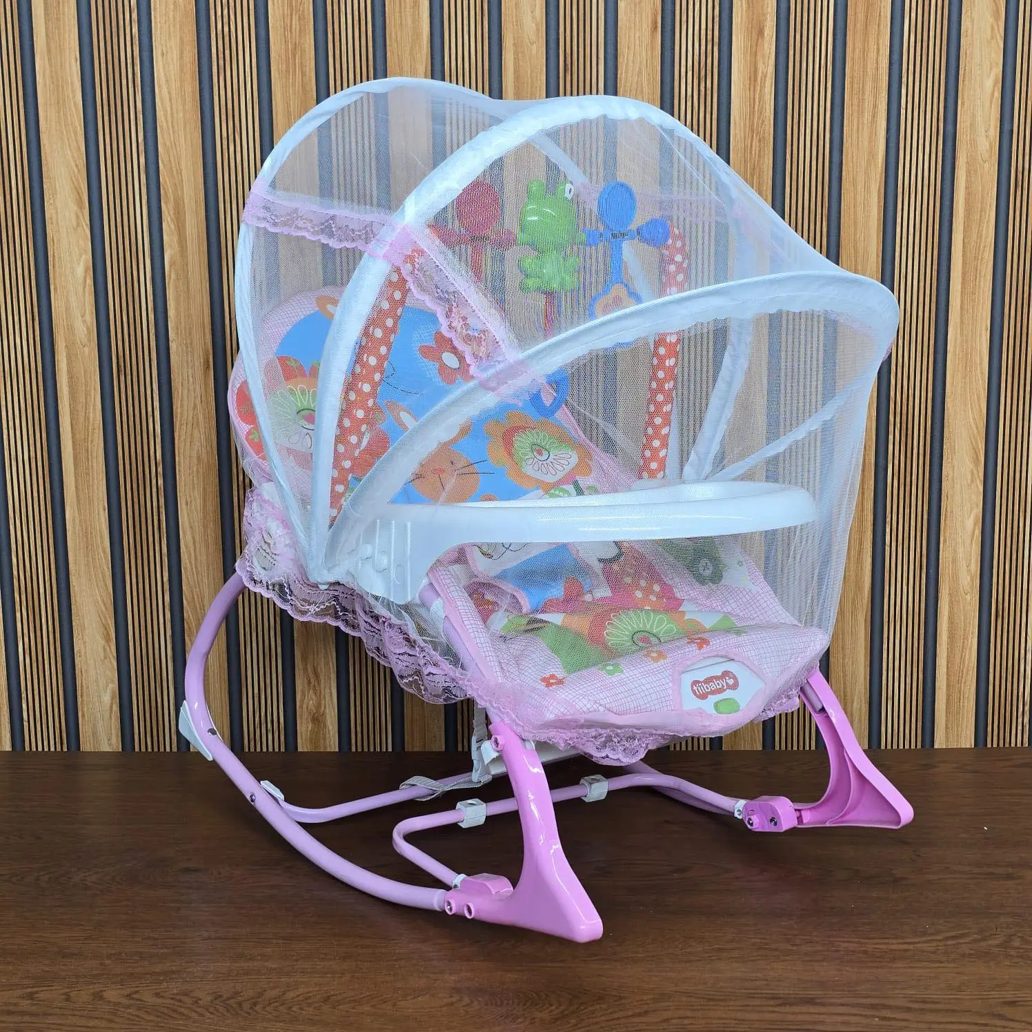 Multifunction Baby Rocking Chair with Toy Bar | Infant Bouncer Seat